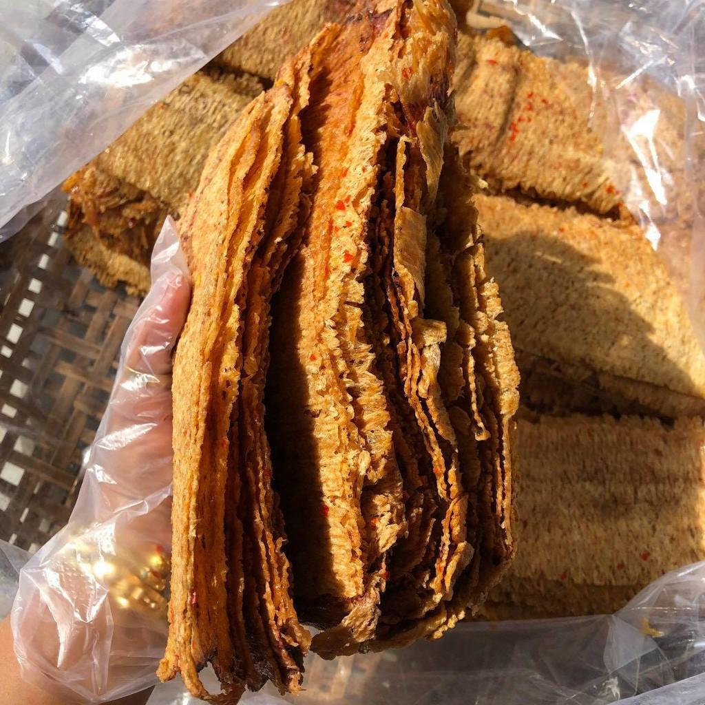 Khô mực cán tẩm gia vị Nha Trang loại ngon - hũ pet 300gram Nàng Khô | Đồ ăn vặt Hồ Chí Minh