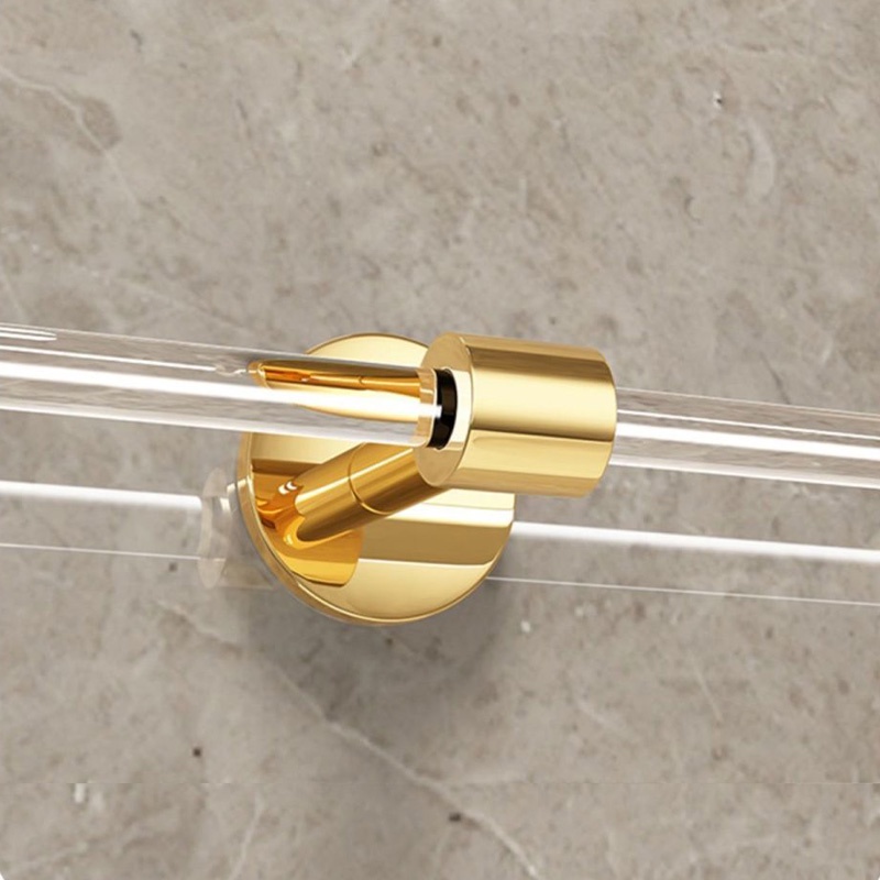 Thanh treo khăn và phụ kiện nhà tắm Clear Acrylic Towel Bar Shower Rack