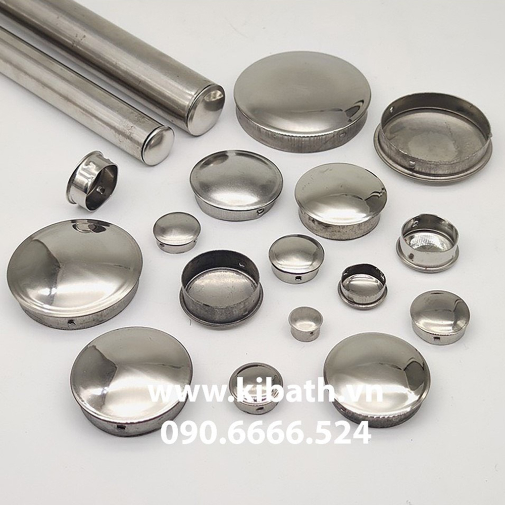 Đầu chụp Kibath ống tròn, dùng cho nhiều kích thước Inox 304