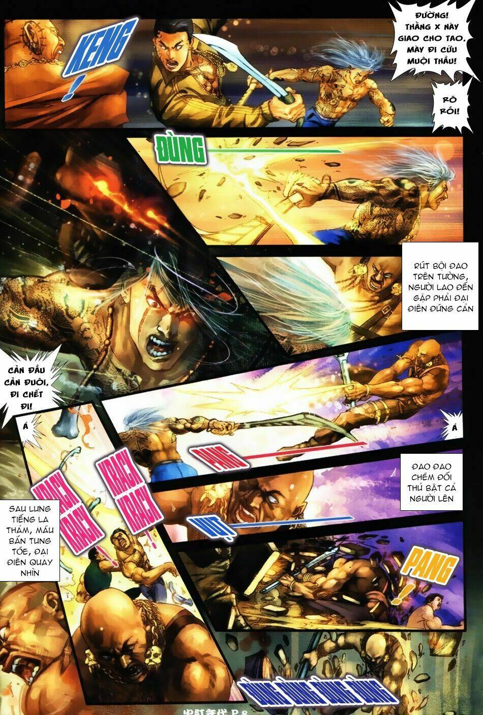 hỏa hồng niên đại hắc cốt đường chapter 32 8