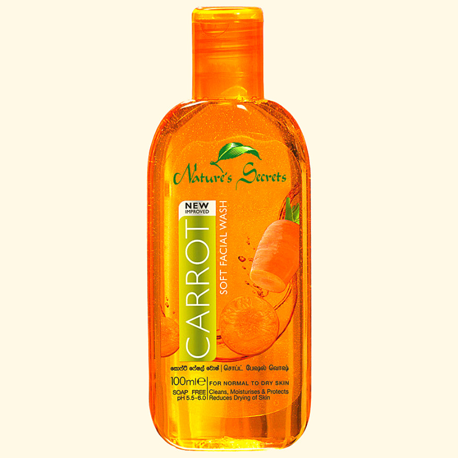 Gel rửa mặt Cà rốt Carrot Soft Facial Wash 100ml