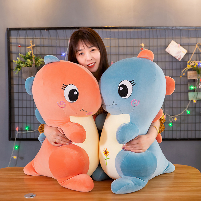 Gấu bông khủng long Baby ngồi siêu dễ thương mềm mịn (25cm---&gt;50cm) vải miniso 4 chiều cao cấp êm ái, hàng xịn loại 1 an toàn cho trẻ nhỏ