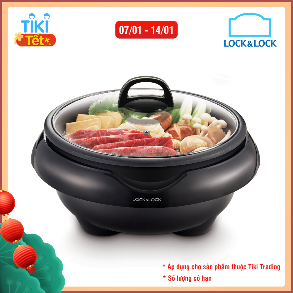 Nồi Lẩu Điện Lock&Lock EJP331BLK 5L