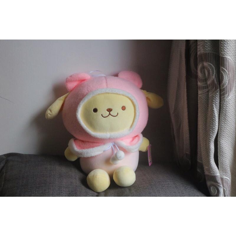 SANRIO Gấu Bông Cinnamoroll mặc áo hồng sz 40cm