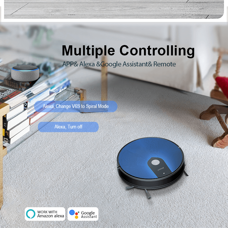 Robot hút bụi lau nhà Takdir V6S TDV6S_BLE - Hàng chính hãng