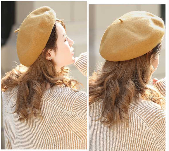 Mũ nồi nữ phong cách Hàn, nón bánh tiêu retro thời trang