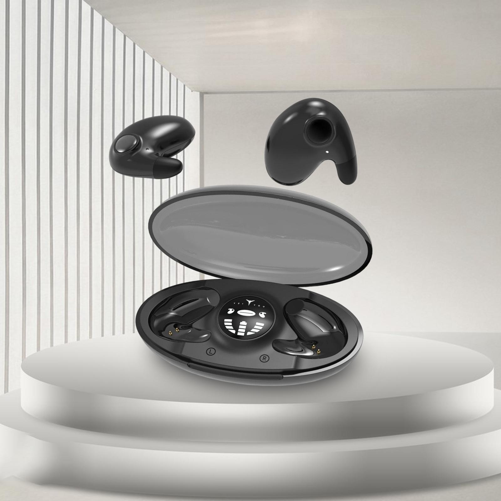 Earbuds with Mic Noise Cancelling Mini in Ear Earphones for Driving Business