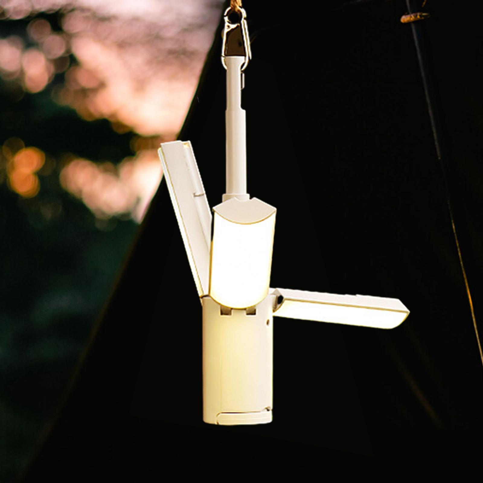 LED Camping Lantern Camping Light USB Rechargeable Lightweight Tent Lamp Outdoor Light for Garden Survival Backpacking Hiking