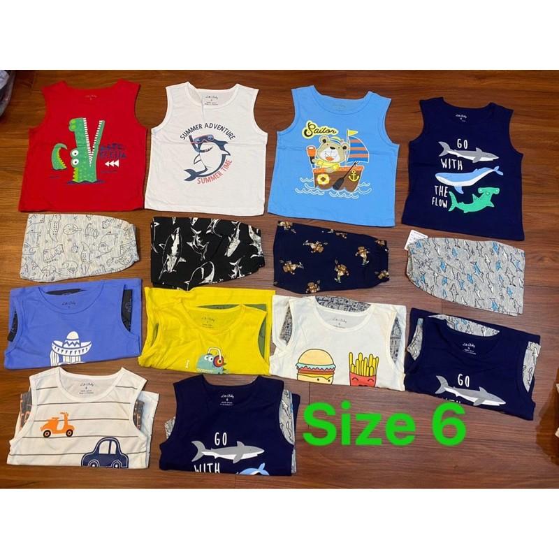 Bộ dát nách bé trai size 7-22kg