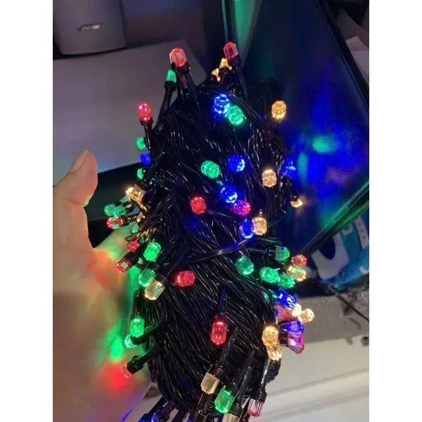 Dây Đèn LED Nháy Kim Cương 20M–40M Nhiều Màu/Vàng, Chống Nước IP65, Trang Trí Ngoài Trời Noel Tết- HÀNG CHÍNH HÃNG MINIIN