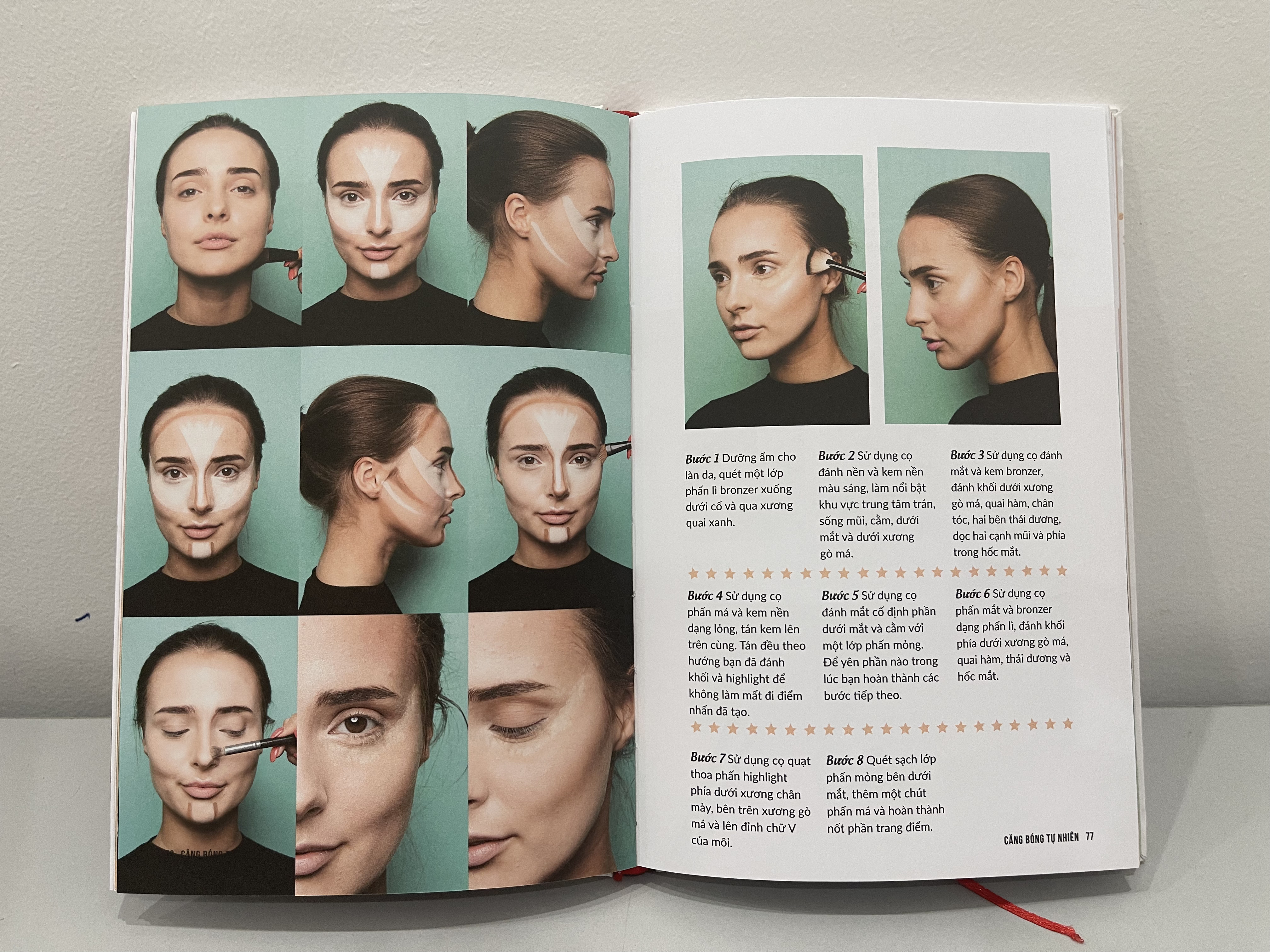 Sách - The makeup manual - Sách Trang điểm tự nhiên, Sách Make up, học cách trang điểm từ a-z - Á Châu Books