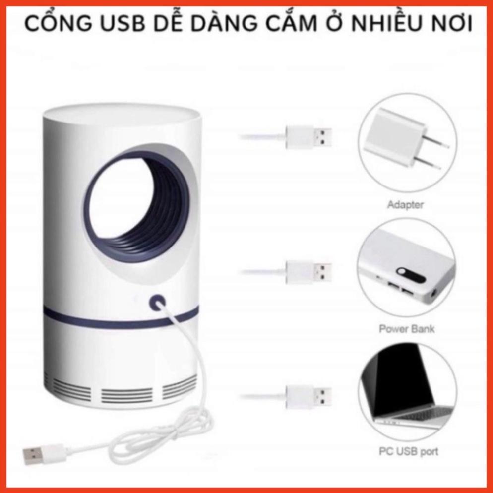 Đèn Bắt Muỗi - Máy bắt muỗi Mosquito Killing Công Nghệ Đèn LED Dùng Nguồn USB