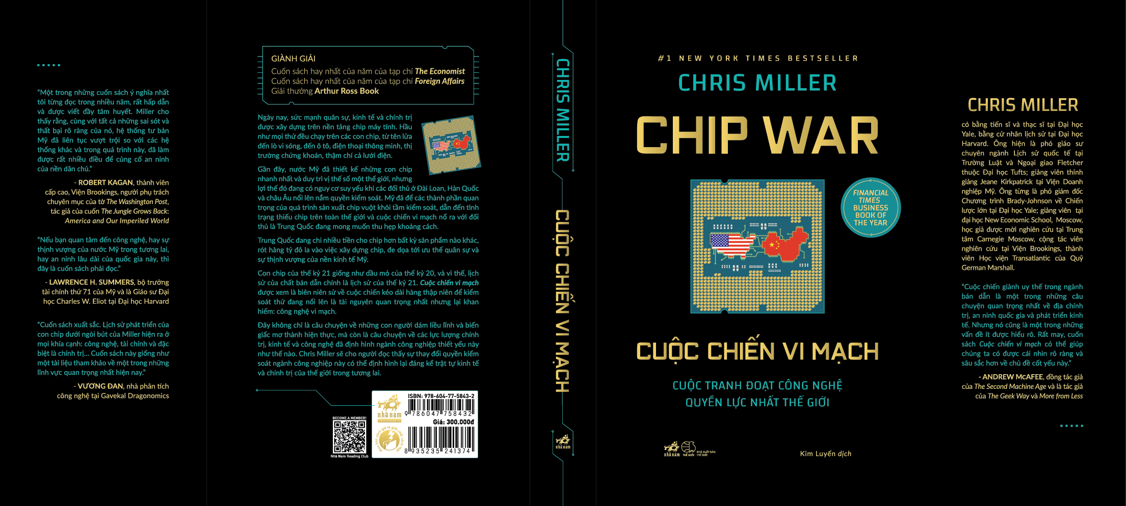 Sách - Cuộc chiến vi mạch - Chip War (Chris Miller) (Nhã Nam Official)