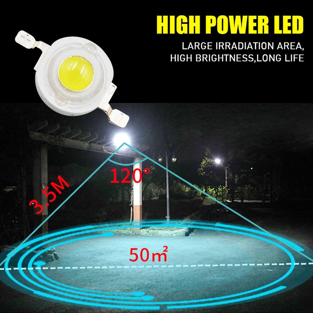 Đèn Led Gắn Tường Sử Dụng Năng Lượng Mặt Trời Chống Thấm Nước IP65