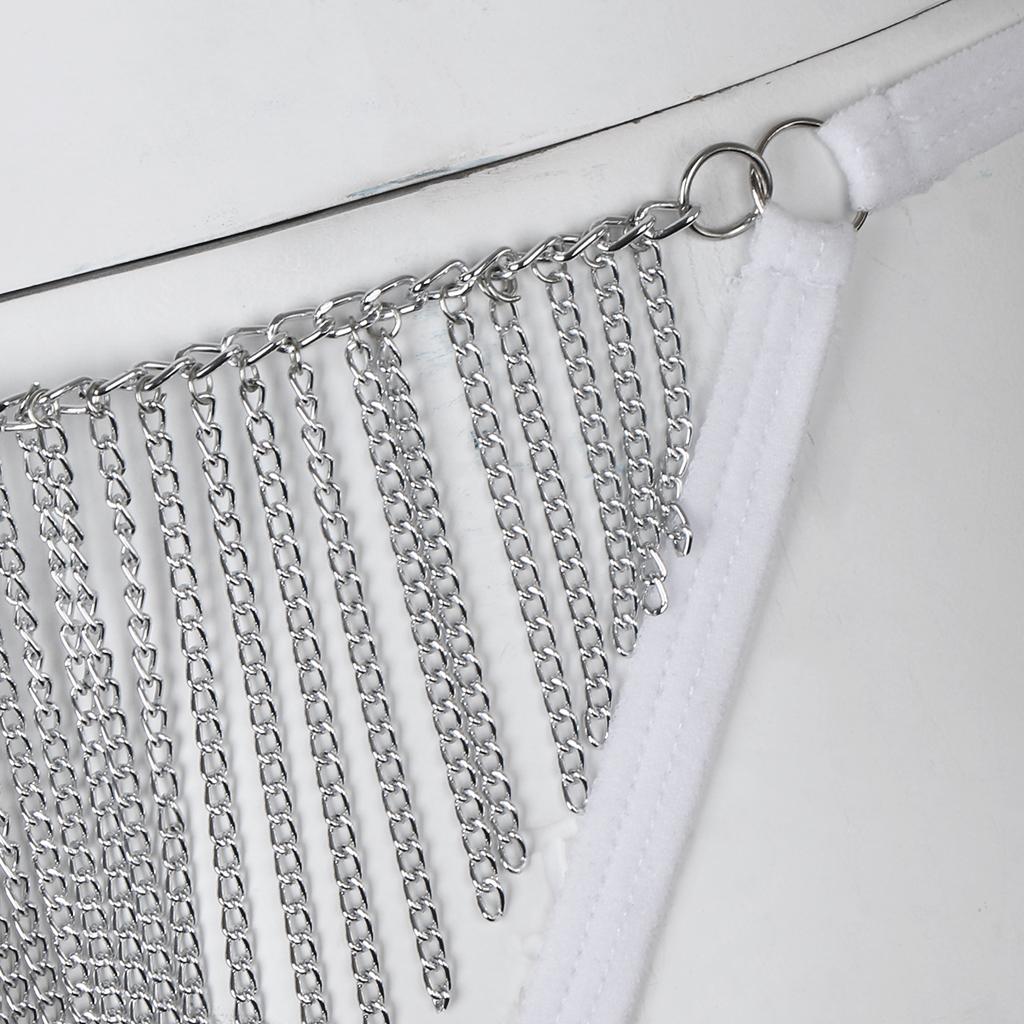 Men Back Tassel Chain T-Back Underwear Low-rise Bikini G-String Thong Briefs