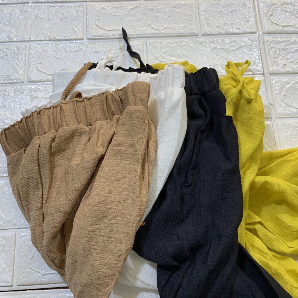 Quần Dài Đũi Không Nhăn - Ống Rộng Thời Trang Mới BT Fashion + Hình Thật