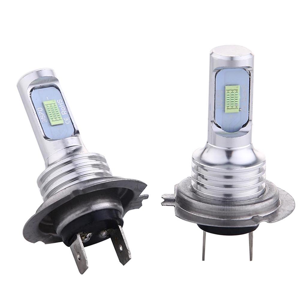 2 Pieces  LED Headlights Bulb Kit High/Low Beam 35W 4000LM 8000K Ice Blue