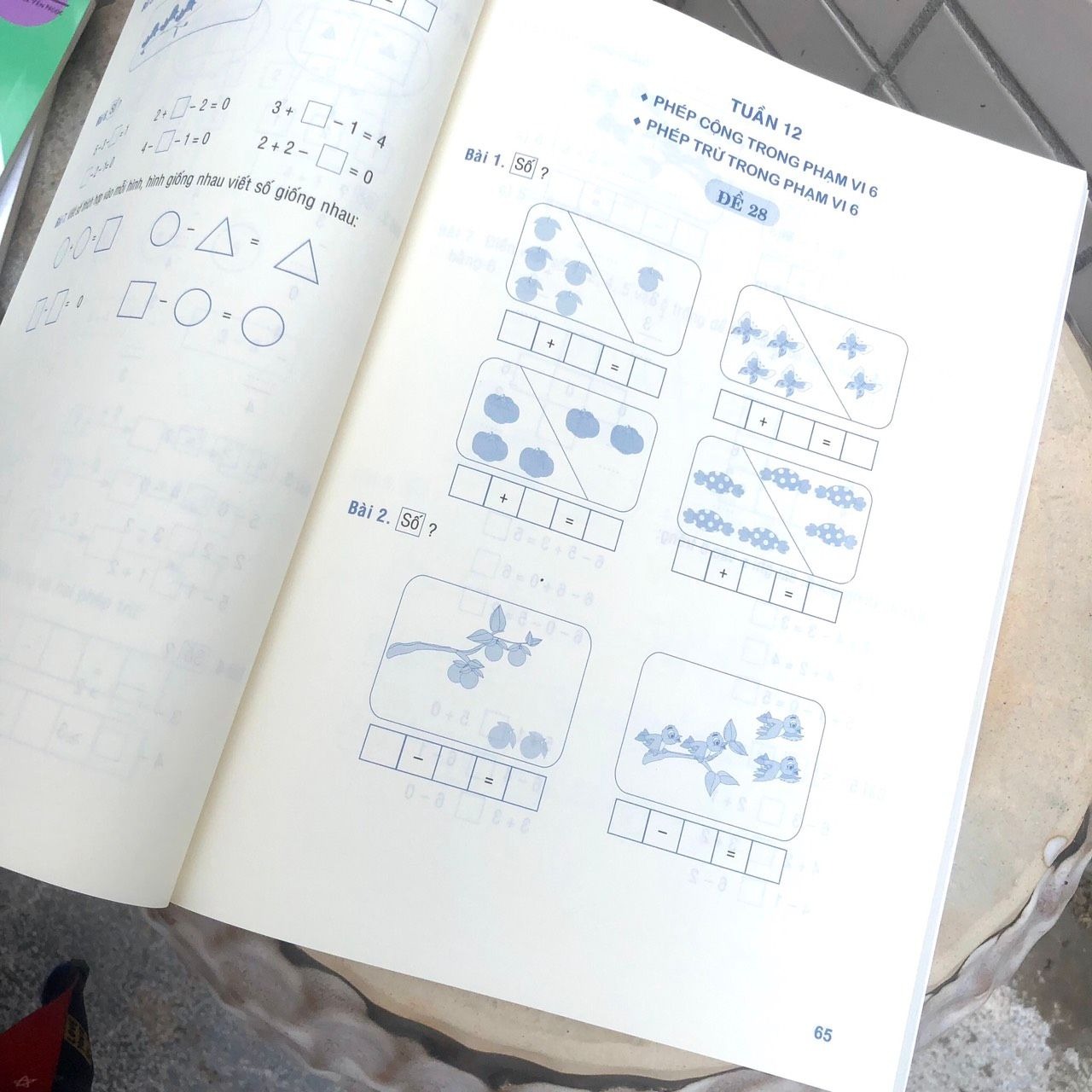 Sách: Combo Tuyển Chọn Đề Ôn Luyện Và Tự Kiểm Tra Toán Lớp 1  + 2 Cuốn Toán Nâng Cao Lớp 1