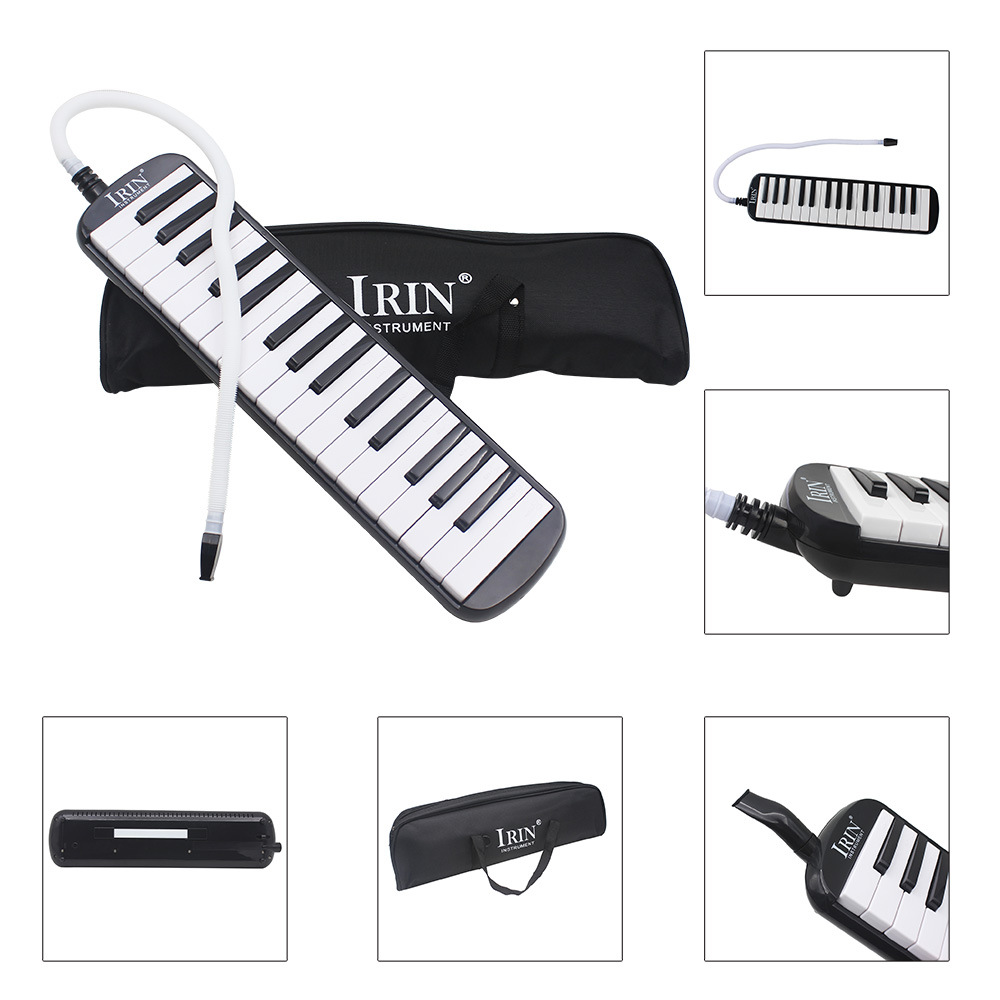 Kèn Melodion, Melodica, Pianica - Irin SP-32K (SP32K) - 32 phím, màu đen, nhựa ABS an toàn, không độc hại - Hàng chính hãng