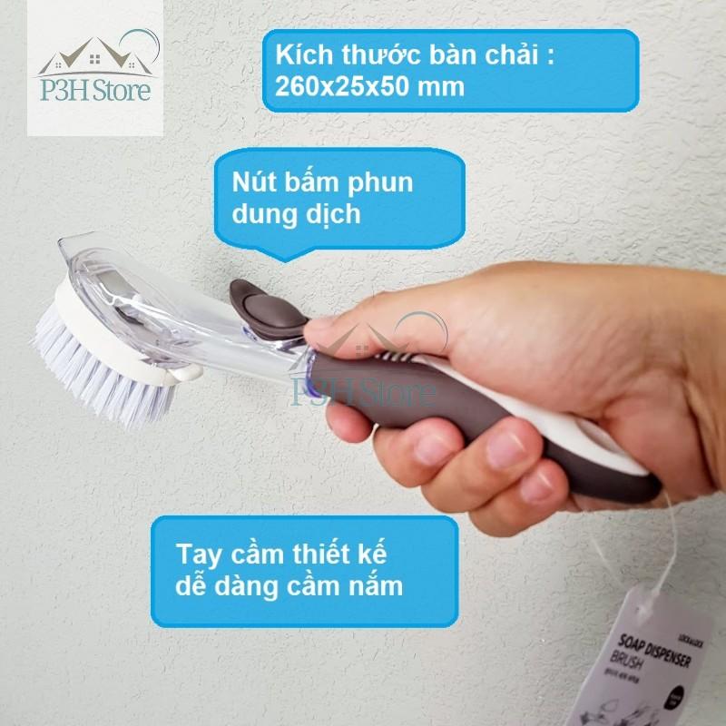 Bàn chải cọ rửa đa năng kèm bình xịt Lock&Lock ETM129 ETM130