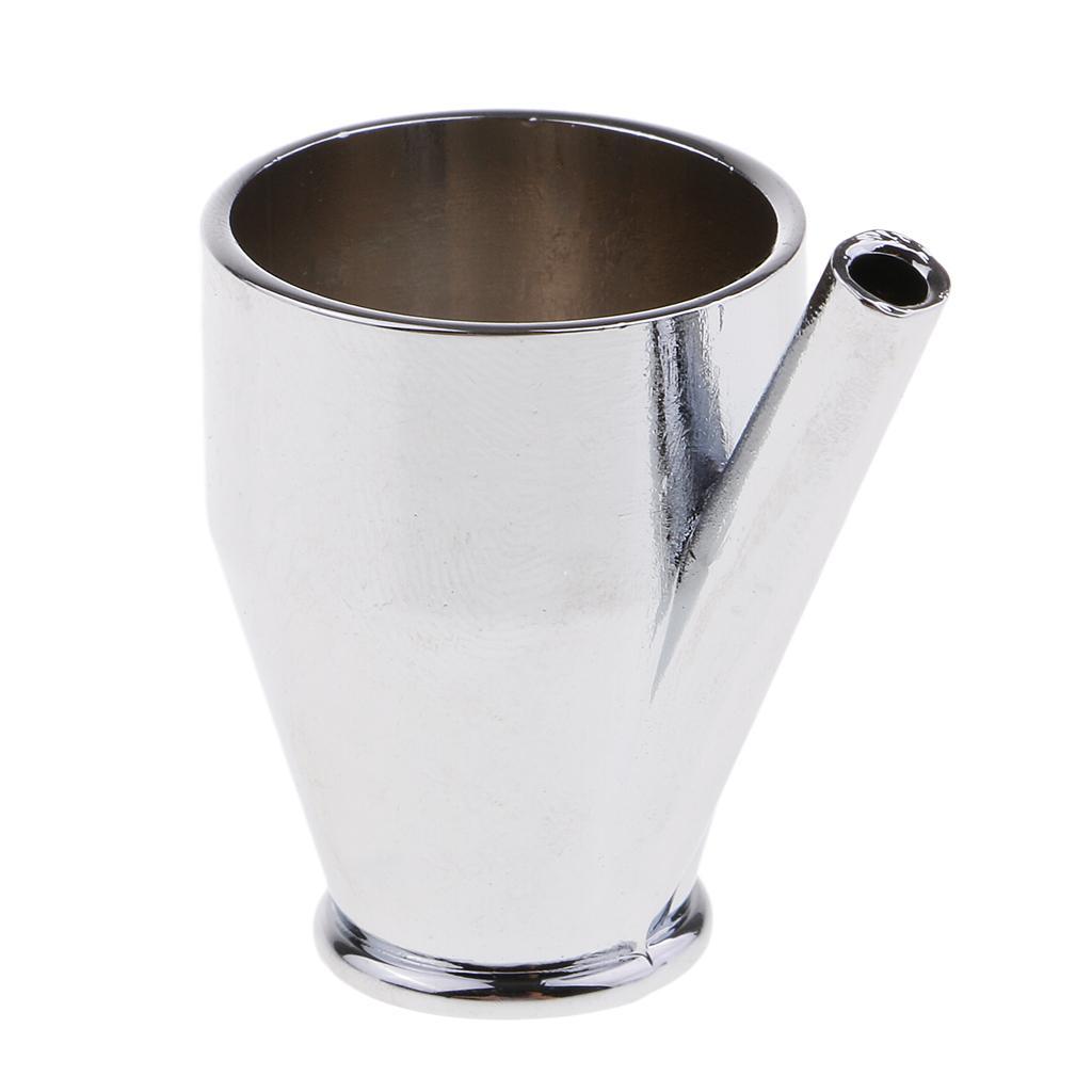 6x 5ml Metal Cup for Spray Color Siphon Cup Feeding Spray Model