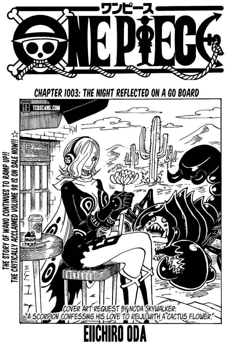 đảo hải tặc - one piece chapter 1003 1