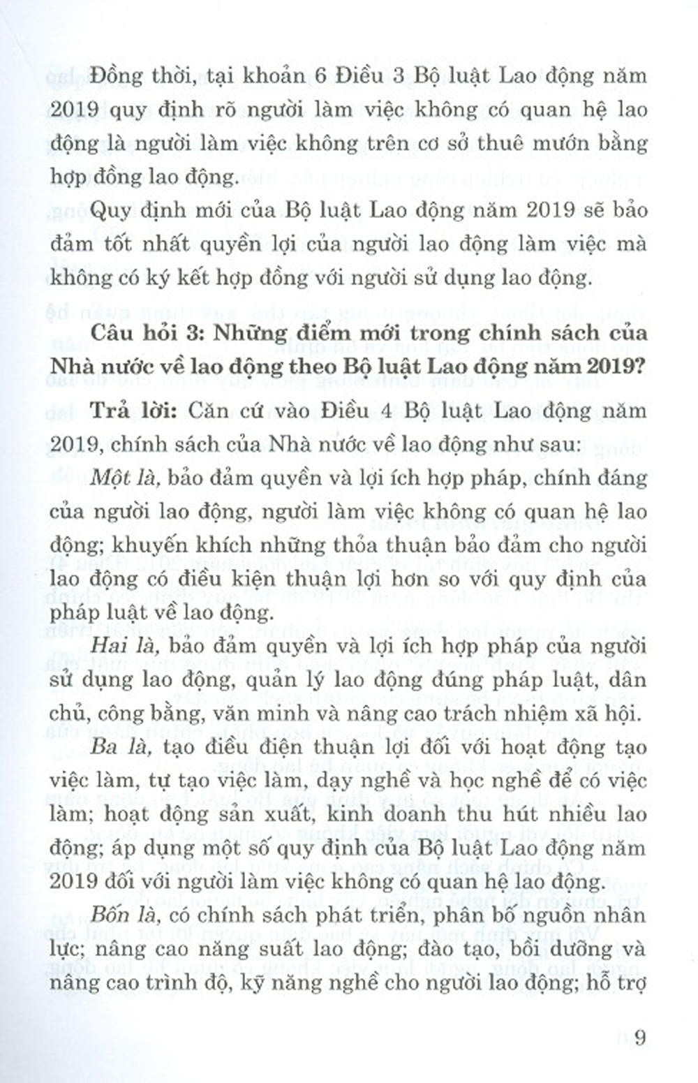 Hỏi – Đáp Bộ Luật Lao Động Năm 2019