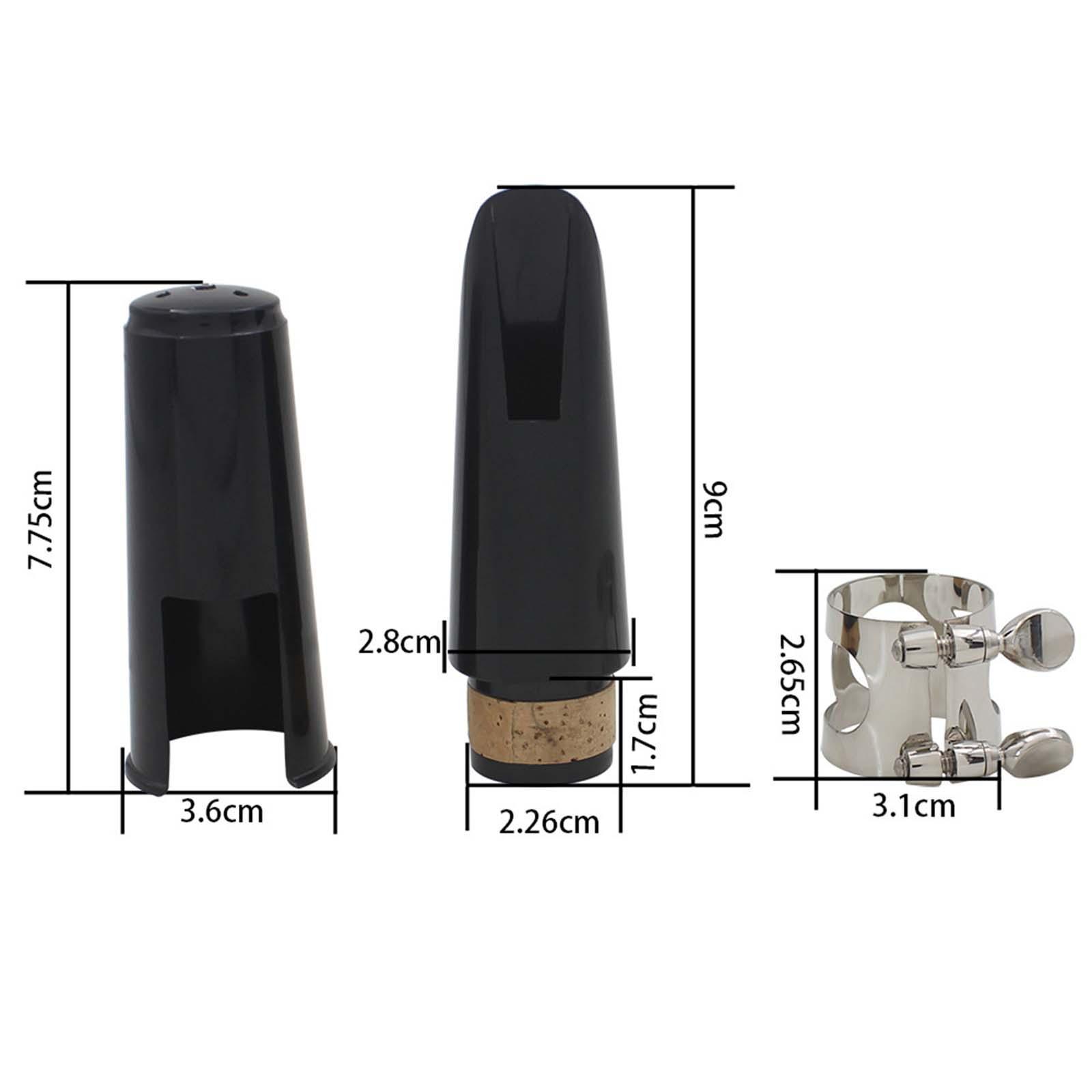 Instrument Clarinet Mouthpiece Kit Replacement Parts Clarinet Reeds for Clarinet Bakelite