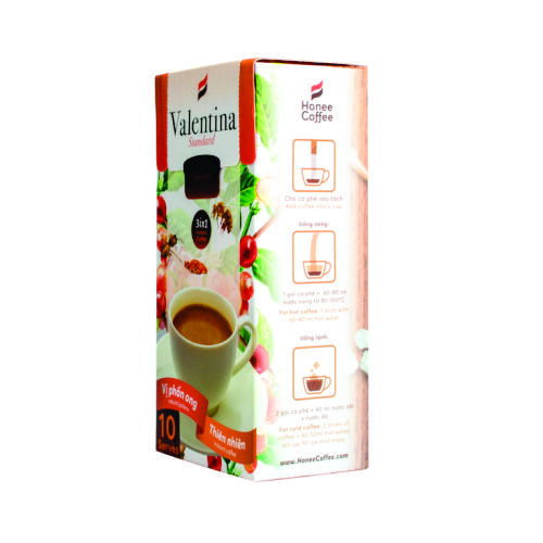 CÀ PHÊ SỮA HOÀ TAN VALENTINA Phấn Hoa Cà Phê - HONEE COFFEE