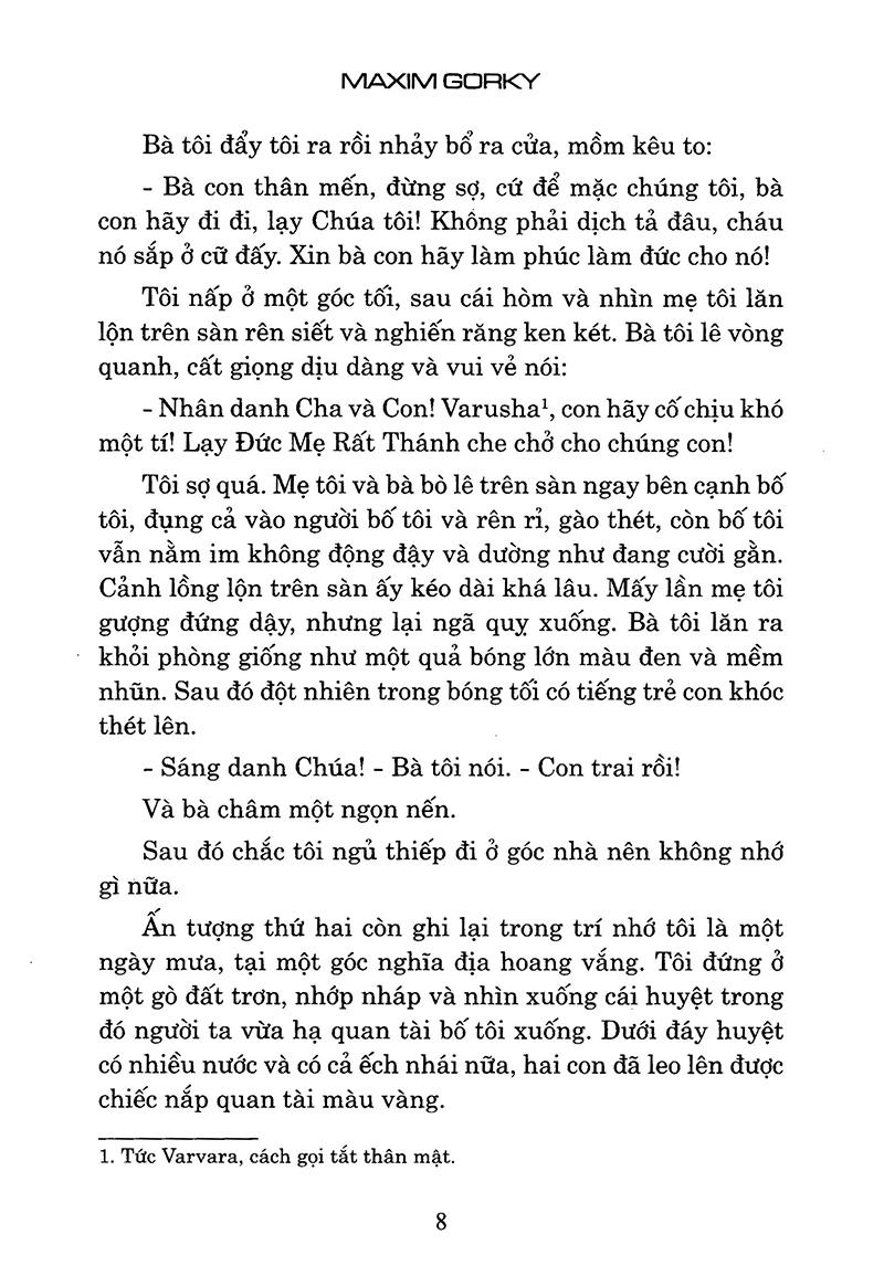Sách Thời Thơ Ấu (Tái Bản)