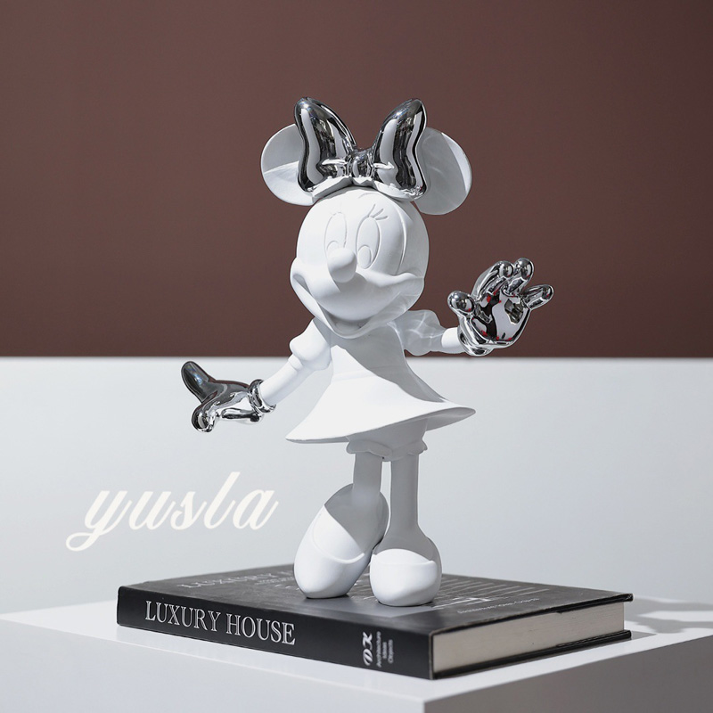 Tượng Chuột Minnie, tượng trang trí, trang trí bàn, quà tặng decor