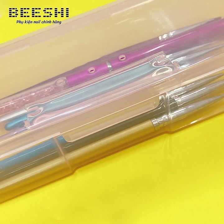 Hộp nhựa đựng dụng cụ nail- beeshi shop nail