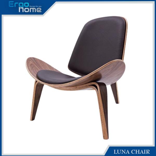 Ghế thư giãn Luna Chair Ergohome ghế mặt trăng Scandinavian sang trọng, ghế nội thất trang trí phòng làm việc