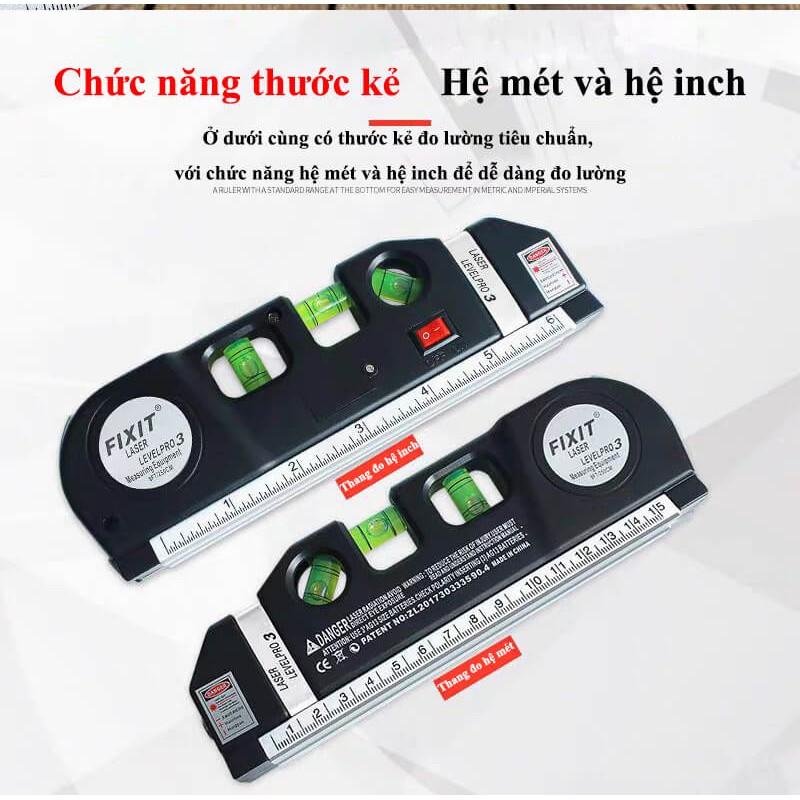 【7 IN 1】Thước nivo laser đa chức năng, thước dây + thước nivo + máy đo laser + bọt thủy chuẩn - Home and Garden