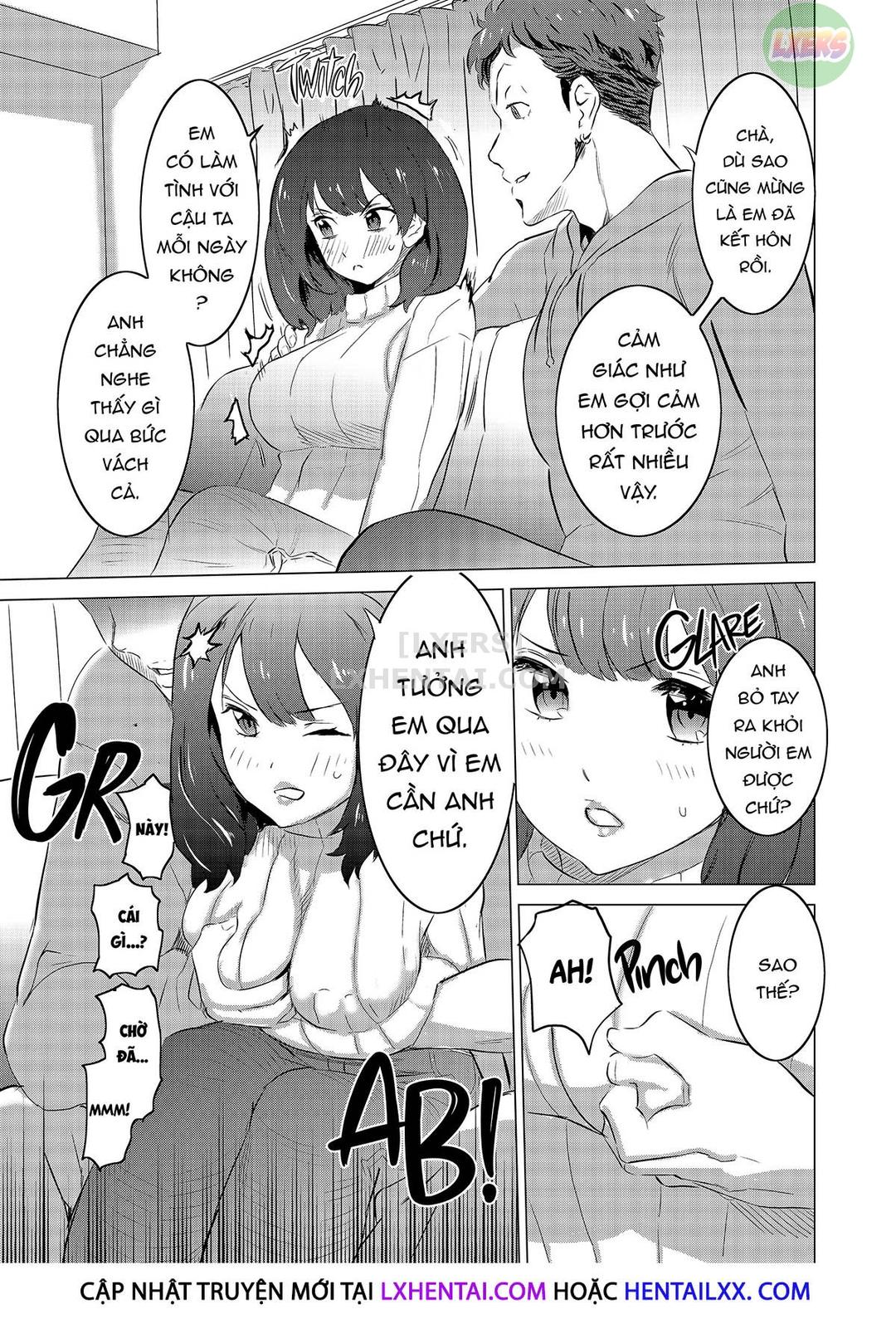 vợ tôi chưa bao giờ rên rỉ như trên phim sex của gã hàng xóm chapter 1 14