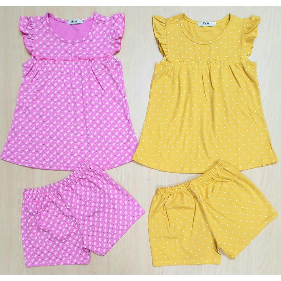 Bộ cánh tiên bé gái size đại - Vải 100% cotton mềm mịn mát - size 20 - 45kg - nhiều màu sắc, hoa văn đáng yêu cho bé