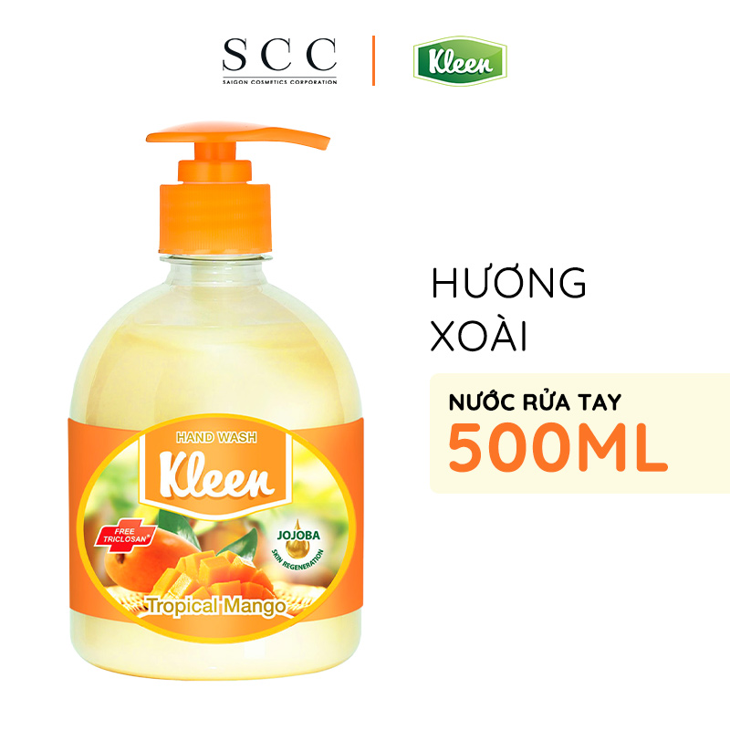 Combo 3 chai sữa rửa tay Kleen 500ml/chai