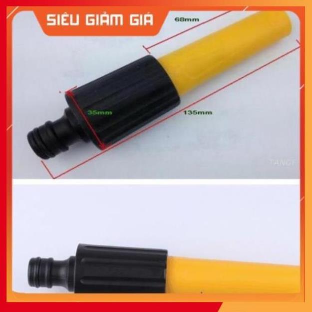 Bộ dây vòi xịt nước rửa xe,tưới cây .tăng áp 3 lần,loại 3m,5m 206622-5 cút sập,nối nhựa đen+ tặng móc khoá