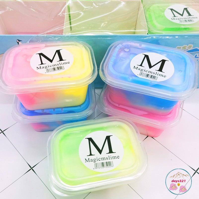 (mới về) SLIME HŨ TO HỘP TO 3 MÀU cực đẹp thiết kế độc đáo ấn tượng Đồ chơi Slam Gudetama