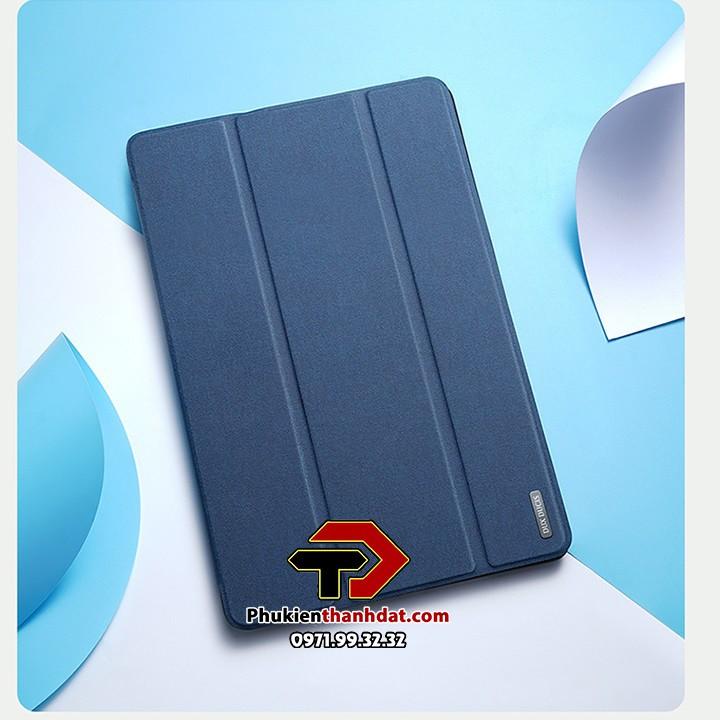 Bao da thông minh dành cho Samsung Tab S7, Tab S7+, Tab S7 FE, S8+ Plus, S8, S8 Ultra, S6 Lite P610/P615, S6 Lite 2022 Chính hãng Dux Ducis domo có khay đựng bút - Hàng Chính Hãng