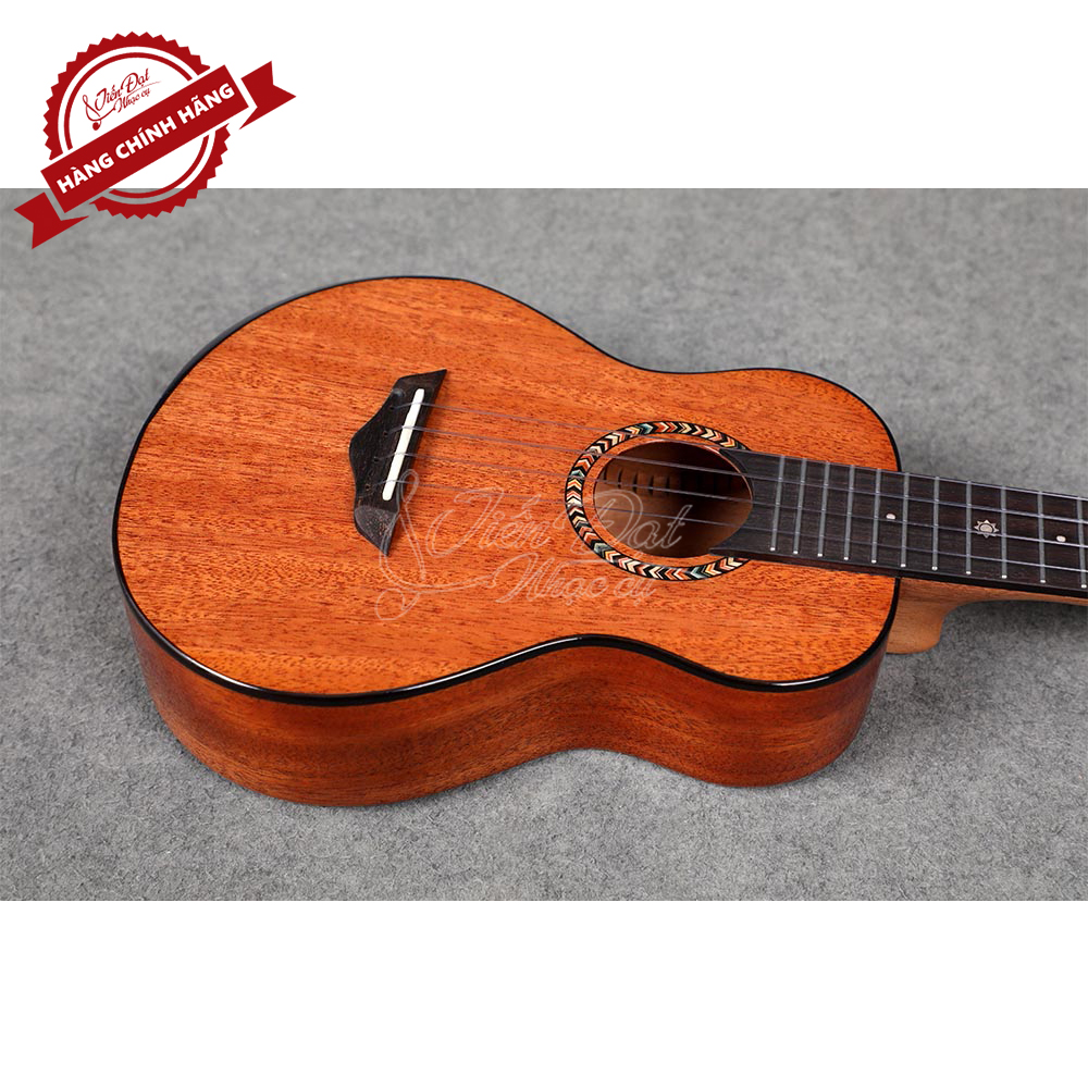 &lt;TẶNG KÈM 6 PHỤ KIỆN&gt; Đàn Ukulele SQOE SQ UK-2410C, Gỗ Mahogany Nguyên tấm, Chế Tác Thủ Công Tinh Xảo - Hàng Chính Hãng