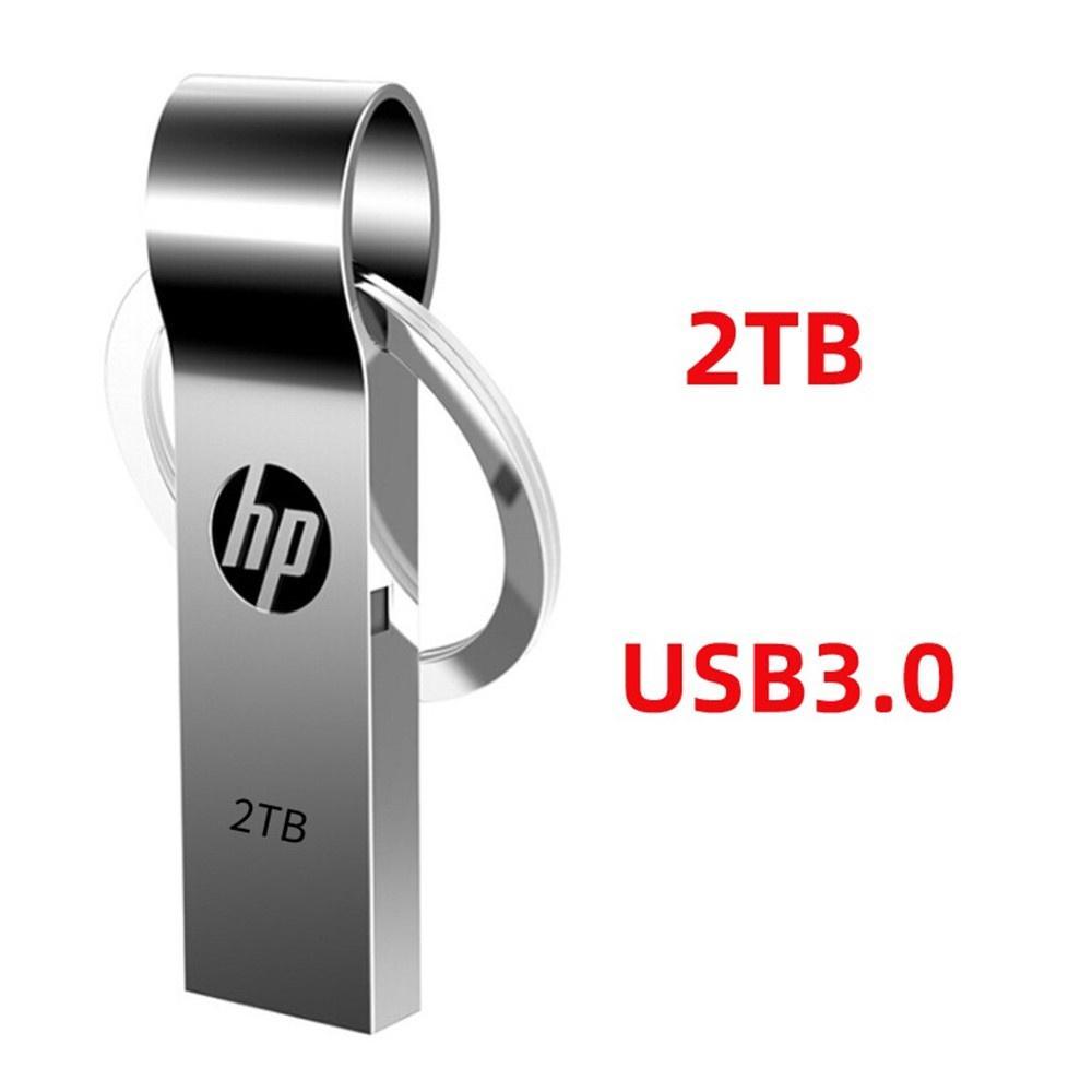 Hp Metal USB Pen Drive 2TB USB 3.0 Pendrive Memory Stick Flashdrive De Alta Velocidade