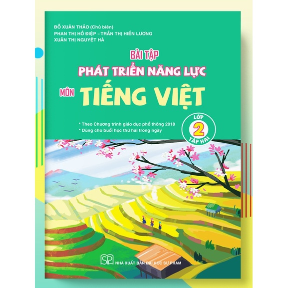 Sách - Bài tập phát triển năng lực học sinh môn tiếng việt lớp 2 tập 2