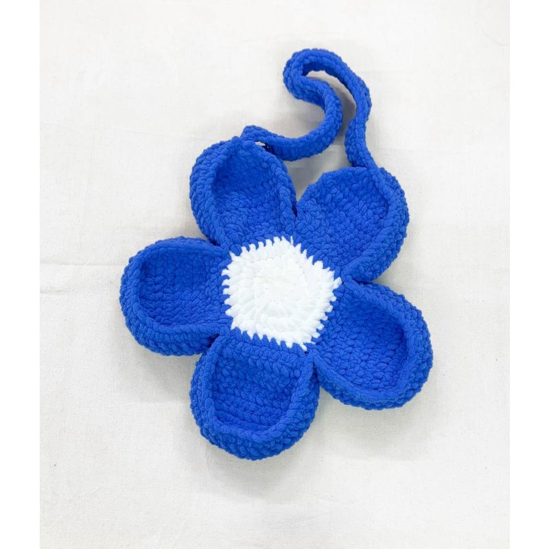 Crochet bloom bag - Túi len hình bông hoa cúc - Hàng có sẵn