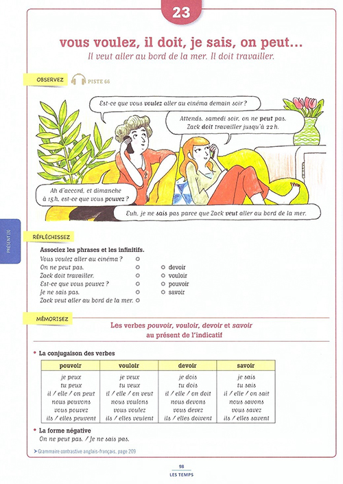 Sách học tiếng Pháp: Grammaire essentielle du francais : Livre + CD A2