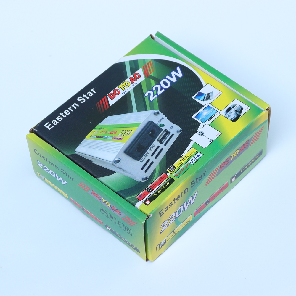 Bộ kích điện 12V DC sang 220V AC 220W LY-220