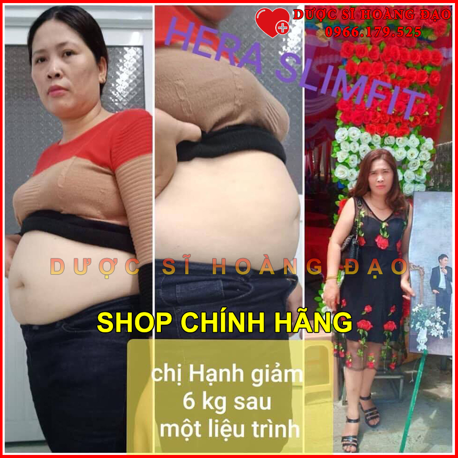 Sữa giảm cân Hera Slimfit 500gr - Giảm 3-7kg/ 1 liệu trình - Hỗ trợ Giảm cân nhanh và an toàn
