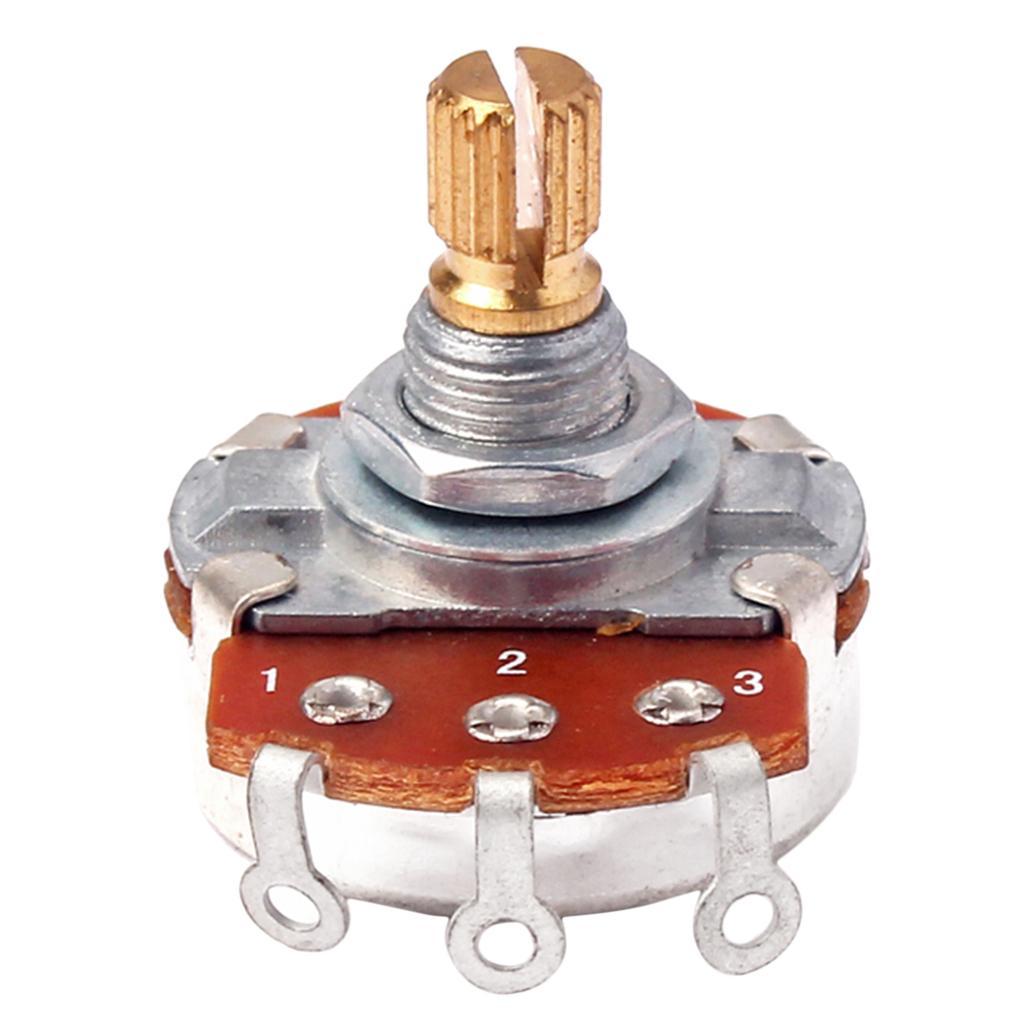 5pcs/Lot Guitar Accessory Pot b250k Split Shaft Potentiometer   Tone
