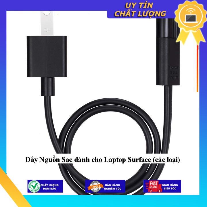 Dây Nguồn Sạc dùng cho Laptop Surface (các loại) - Hàng Nhập Khẩu New Seal