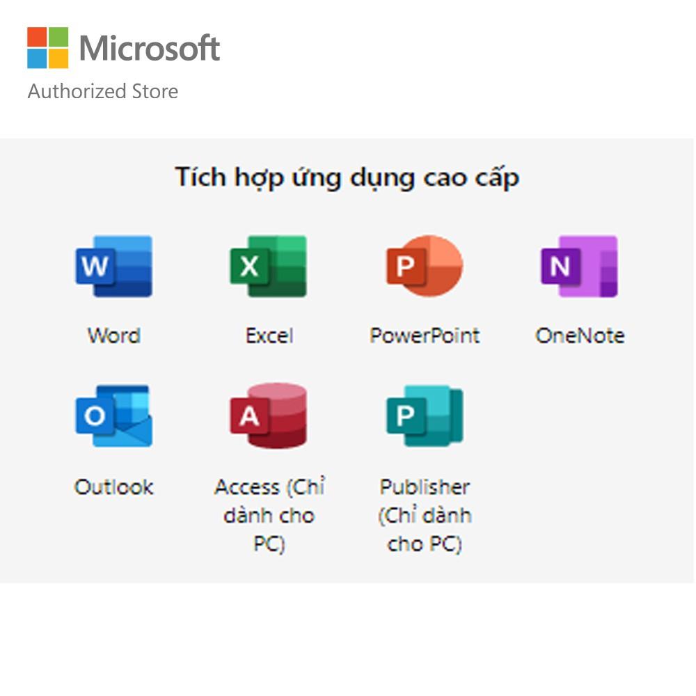 Hình ảnh Phần mềm Microsoft 365 Personal English APAC EM Subscr 1YR Medialess P8 (QQ2-01398) - Hàng Chính Hãng